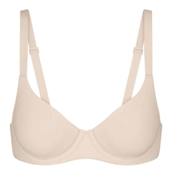 NWT Skims 40E Fits Everybody Full Coverage T-Shirt Bra in “Sand” - Picture 2 of 4
